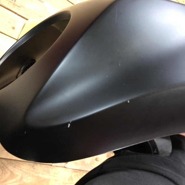 Indian Scout Lock 'n' Ride fairing - Thunder Black Smoke